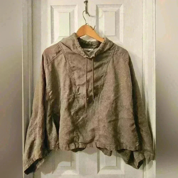 T BY ALEXANDER WANGFunnel Neck Anorak Top - Picture 6 of 6